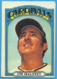 1972 Topps Baseball Cards      645     Jim Maloney